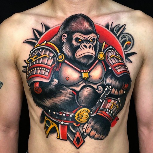 WARRIOR CHEST - Neo-Traditional