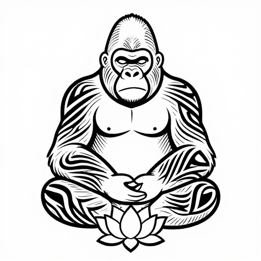 ZEN GORILLA - Tribal