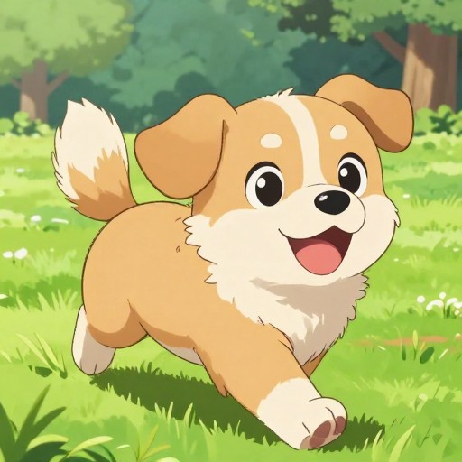 PLAYFUL PUPPY - Anime