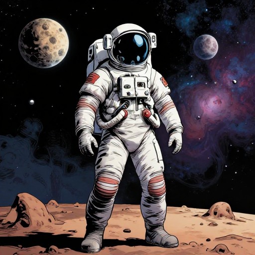 SPACE ODYSSEY - Modern Comic