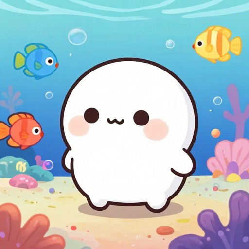UNDERWATER SCENE - Chibi Cute
