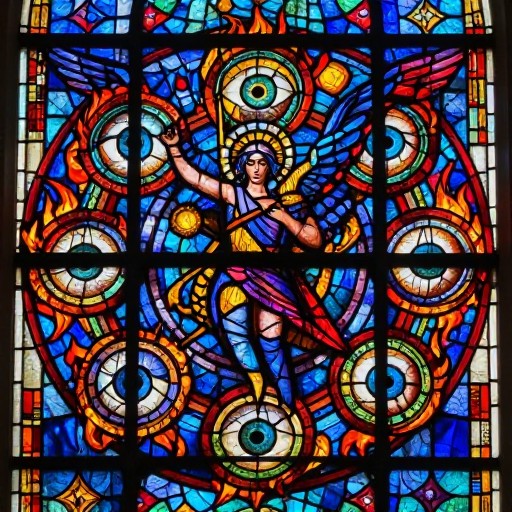 OPHANIM WHEELS - Stained Glass