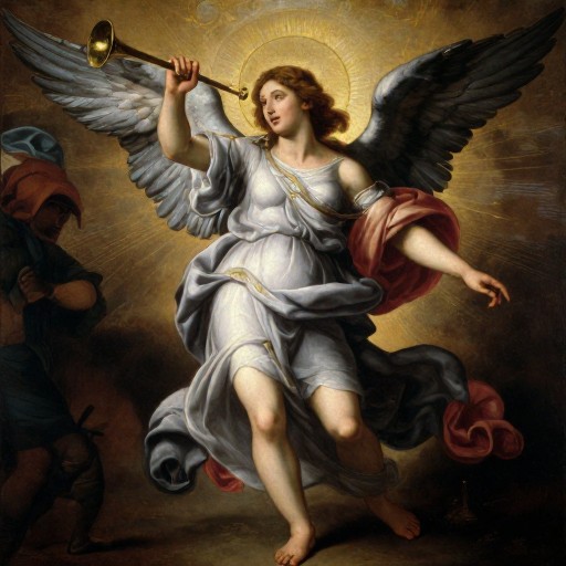 MESSENGER ANGEL - Renaissance Art