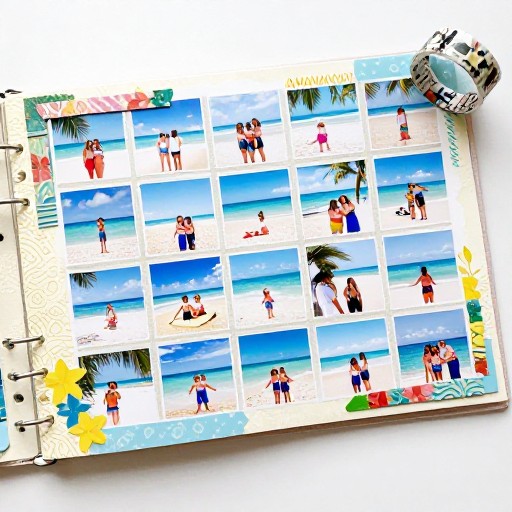 BEACH VACATION - Scrapbook