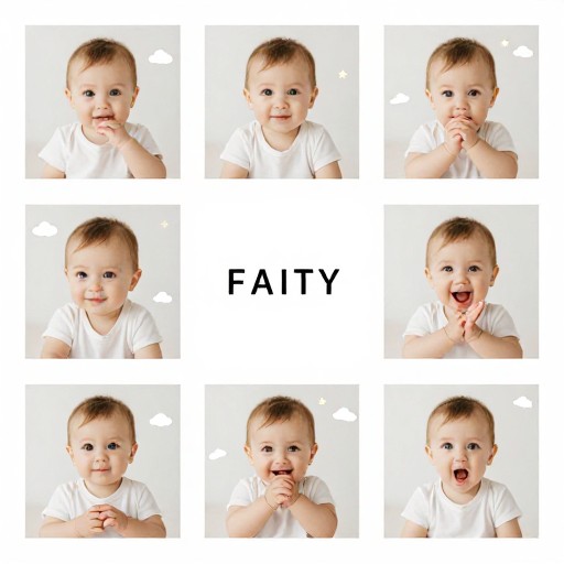 BABY MILESTONES - Modern Grid