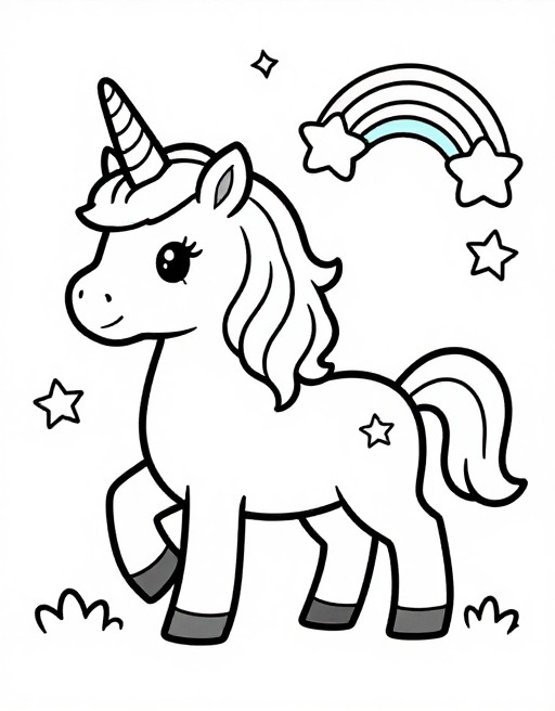 MAGICAL UNICORN - Simple Kids