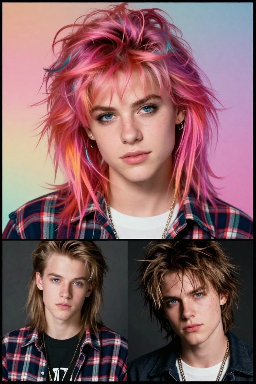 NEON 80S - 90s Grunge