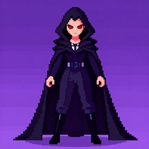 DARK VILLAIN - Pixel Art