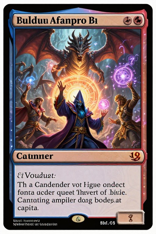 FANTASY WIZARD - Trading Card