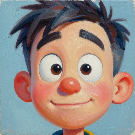 CARTOON CHARACTER - Artistic Paint
