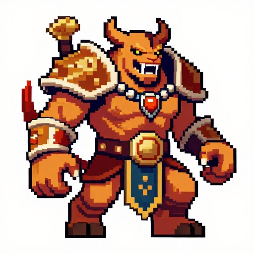 BEAST WARRIOR - Pixel Art