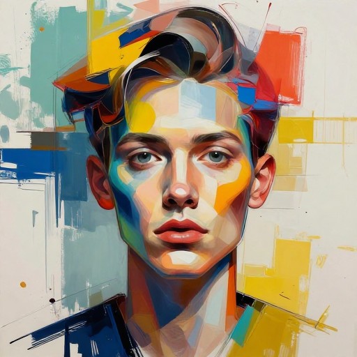ABSTRACT PORTRAIT - Photorealistic