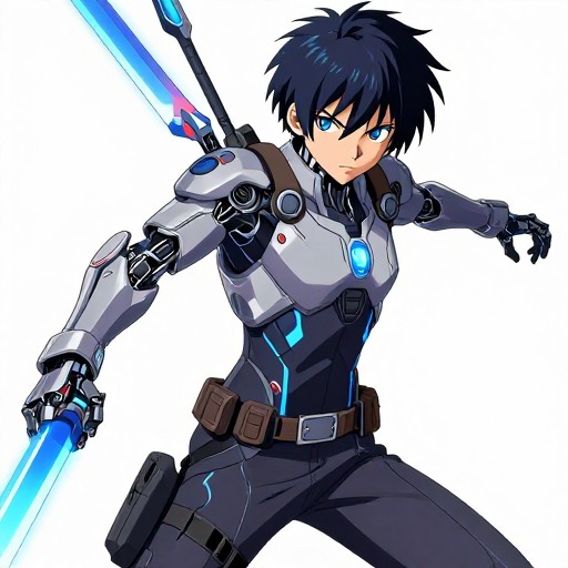CYBER ASSASSIN - Anime Style