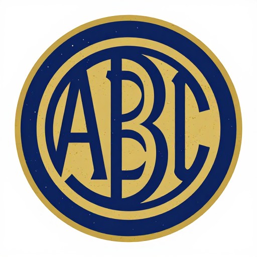 BOLD ABC - Vintage Badge