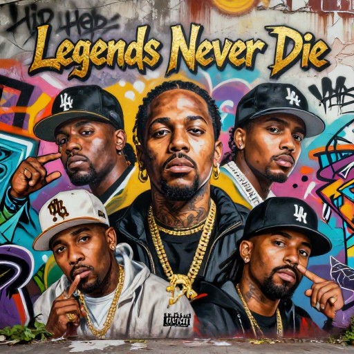 HIP HOP LEGENDS - Street Graffiti