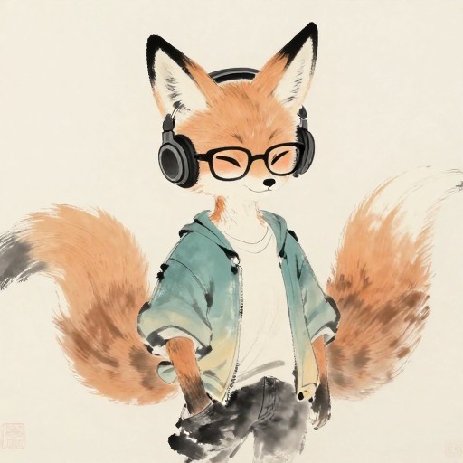 MODERN KITSUNE - Traditional Ink