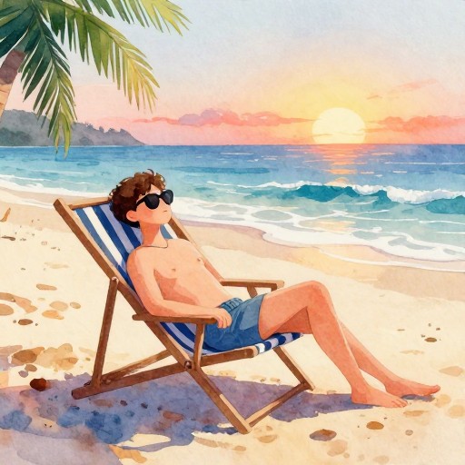 CHILL VIBES - Watercolor