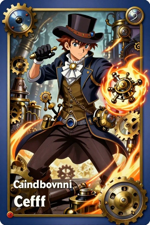 STEAMPUNK INVENTOR - Anime TCG