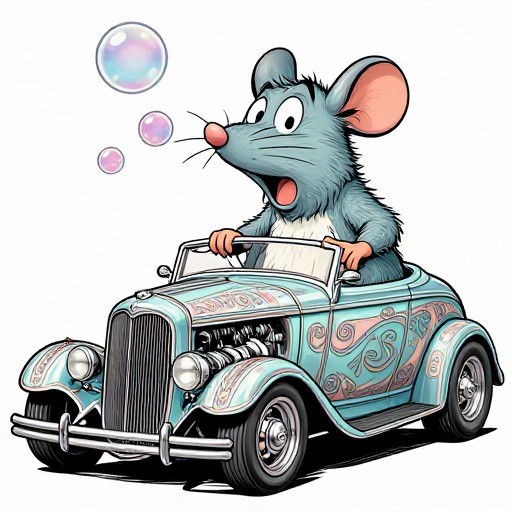 CARTOON CREATURE - Pinstripe Custom