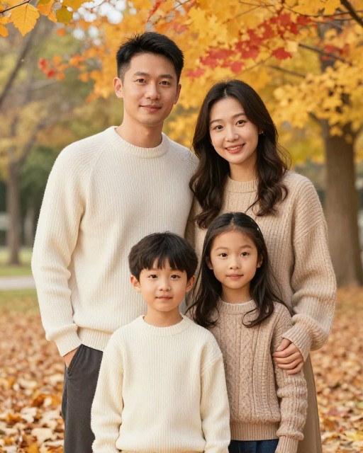 AUTUMN LEAVES - Photorealistic