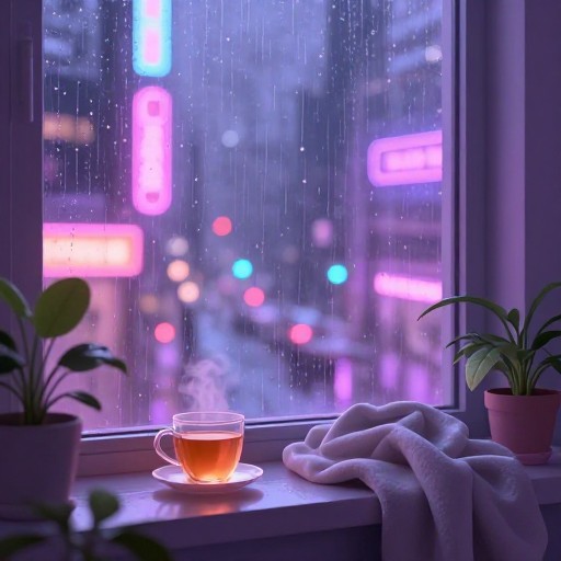 RAINY DAY - Neon Night