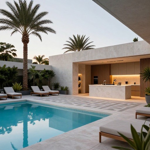 POOLSIDE LUXURY - Modern Minimal