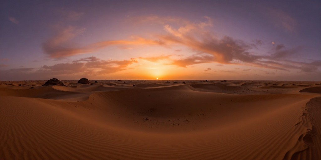 DESERT SUNSET - Cinematic