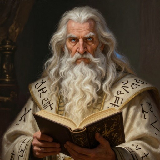 ARCANE SCHOLAR - Fantasy Portrait