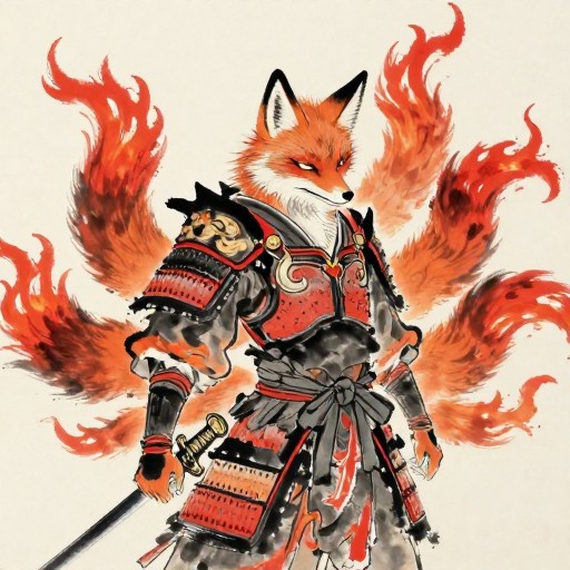 FIRE GUARDIAN - Traditional Ink