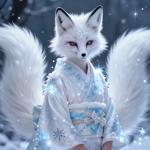 WINTER KITSUNE - Ethereal Glow