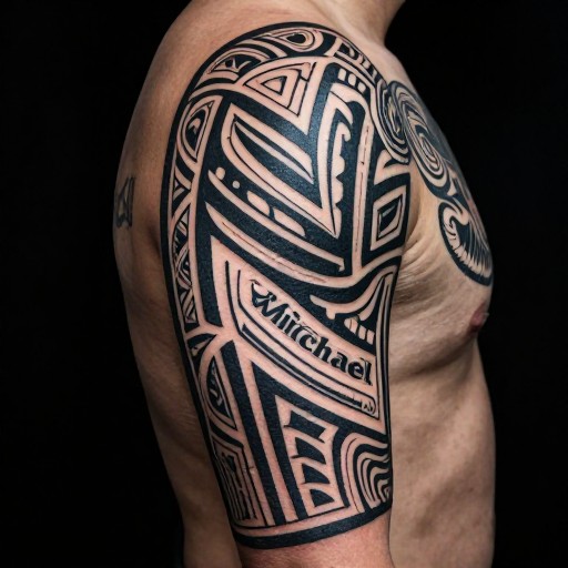 MICHAEL GEOMETRIC - Samoan Style
