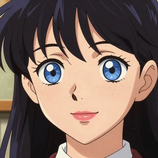 YOUNG WOMAN - Anime Style