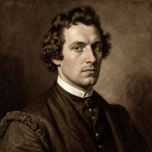 VINTAGE PORTRAIT - Oil Painting