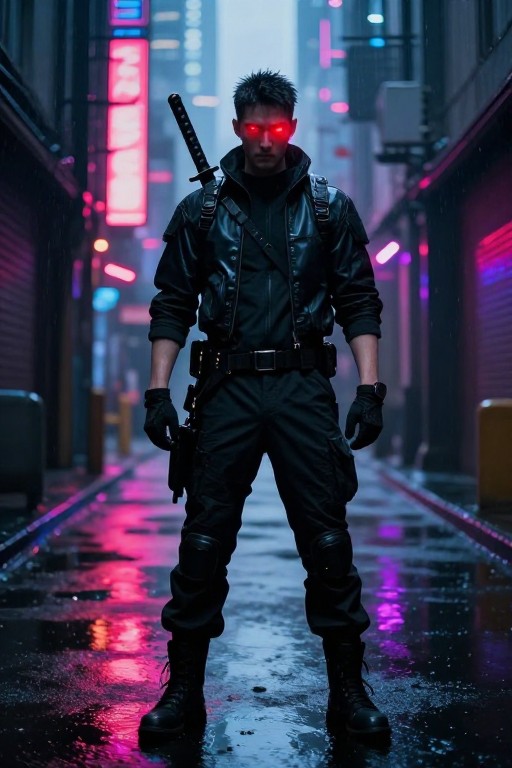 STREET SAMURAI - Neon Noir