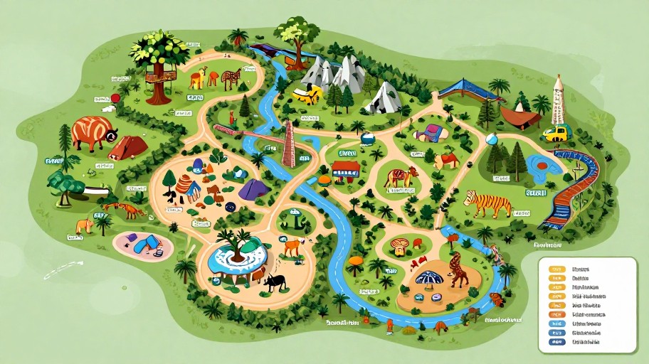 JUNGLE SAFARI - Illustrated Guide