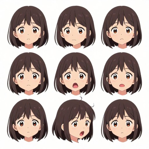 SHY GIRL - Anime Style