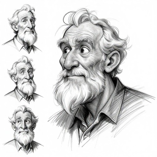 WISE ELDER - Sketch Study