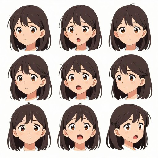 SHY BOOKWORM - Anime Style