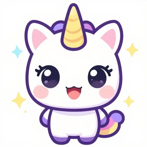 JOYFUL UNICORN - Chibi