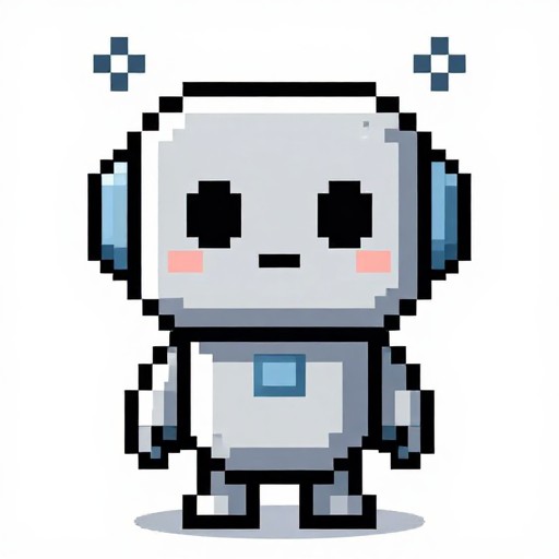 CURIOUS ROBOT - Pixel Art