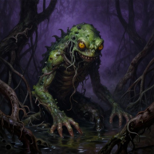 SWAMP LURKER - Dark Fantasy