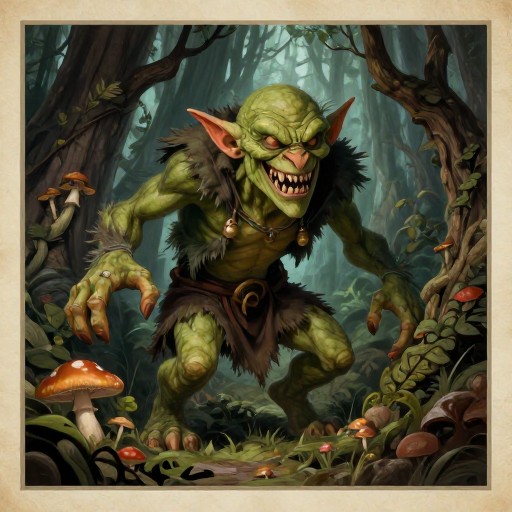 FOREST GOBLIN - D&D Bestiary