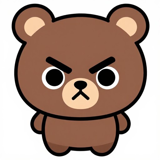 ANGRY BEAR - Chibi