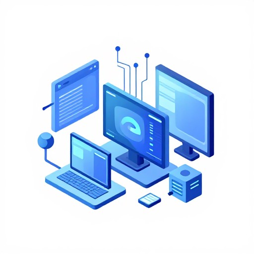 TECH ICONS - Flat Design