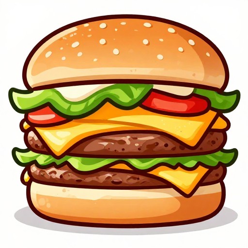CLASSIC BURGER - Classic Cartoon