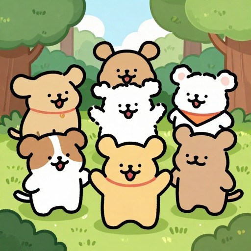 CUTE ANIMALS - Cartoon