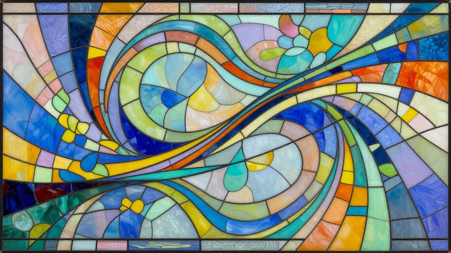 ABSTRACT GEOMETRIC - Art Nouveau