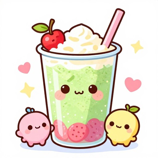 VIBRANT SMOOTHIE - Chibi Cute