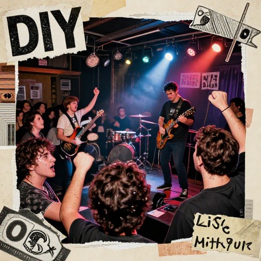 PUNK SHOW - DIY Collage