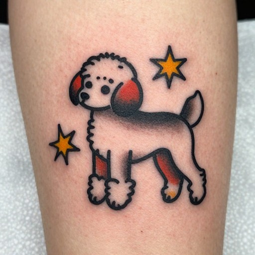 POODLE STARS - Sailor Jerry